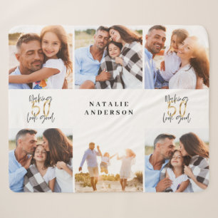 Couverture Sherpa Faire paraître 50 beaux anniversaire de photo noir