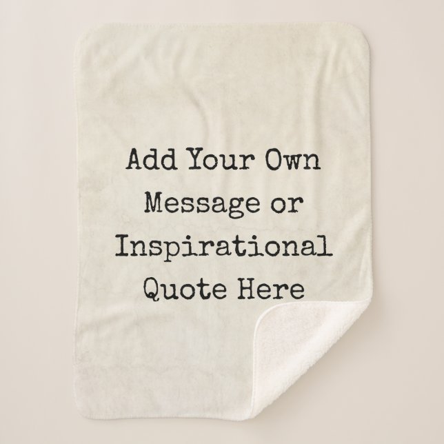 Couverture Sherpa Faites vos propres citations, noms, paroles (Devant)