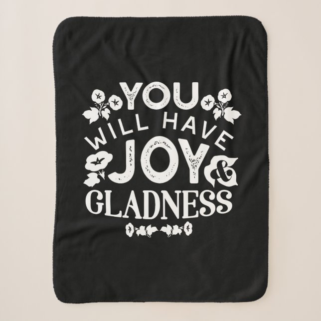 Couverture Sherpa Faith and Happiness – Joy and Gladness Quotes (Devant)
