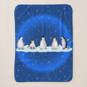 Couverture Sherpa Famille Penguin