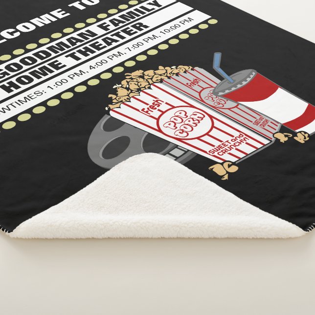 Couverture Sherpa Famille personnalisée Accueil cinéma Théâtre (3/4)