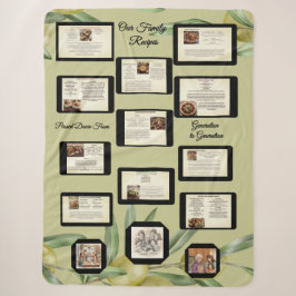 Couverture Sherpa Family Recipe Keepsake