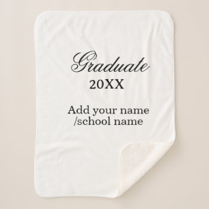 Couverture Sherpa Félicitations simples pour la remise des diplômes,