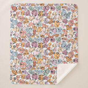 Couverture Sherpa féministe amusante