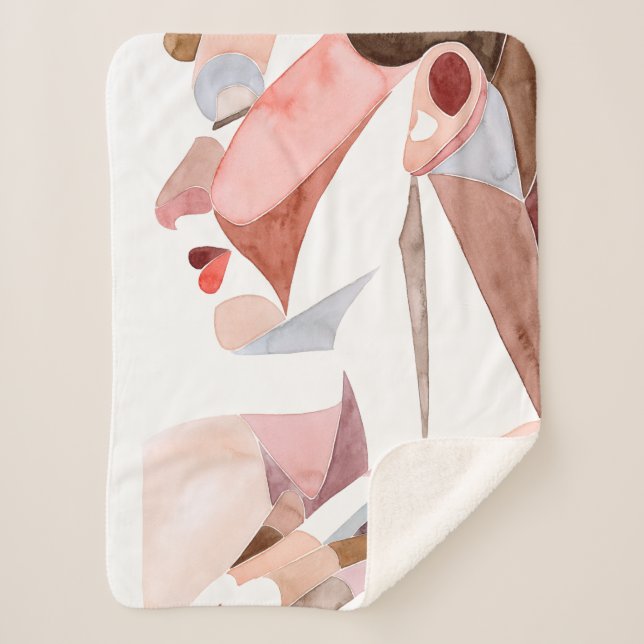 Couverture Sherpa Femme d'âge d'or (Devant)