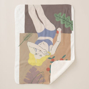 Couverture Sherpa Femme menteuse