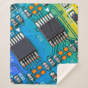 Couverture Sherpa Fermeture de la carte de circuits électroniques. a