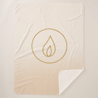 Couverture Sherpa Flame Sacrée du Foyer