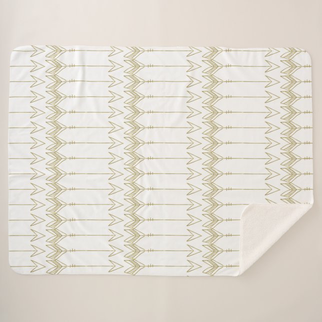 Couverture Sherpa Flèches (Devant (Horizontal))
