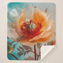 Fleur orange délicate