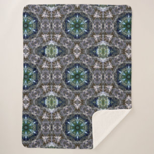 Couverture Sherpa Folk Mandala