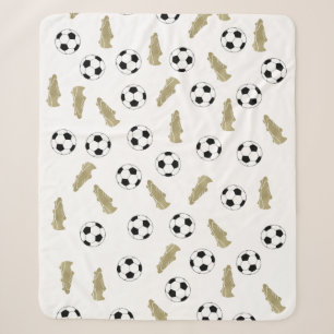 Couverture Sherpa Football Classique Moderne Nettoie Ball Football