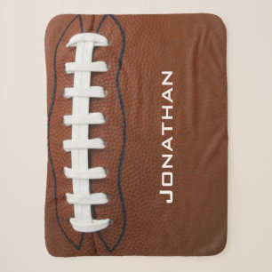 Couverture Sherpa Football Design Sherpa Blanket