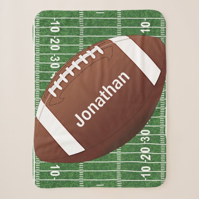 Couverture Sherpa Football sur le terrain de football Design Sherpa  (Devant)