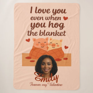 Couverture Sherpa 'Forever My Valentine' Sherpa Blanket