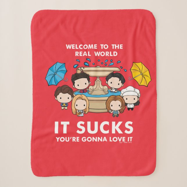 Couverture Sherpa FRIENDS™ | Bienvenue dans le monde réel Chibi (Devant)