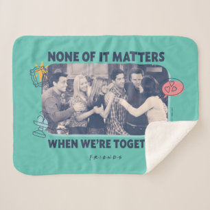 Couverture Sherpa FRIENDS™ Câlin de groupe