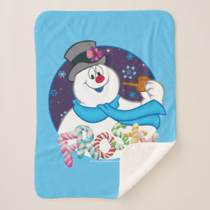 Couverture Sherpa Frosty the Snowman™ Nom du Sucre de canne colo