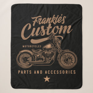 Couverture Sherpa Garage de motocyclette Bobber personnalisé