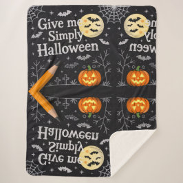 Couverture Sherpa Geometric Pattern Sherpa Blanket