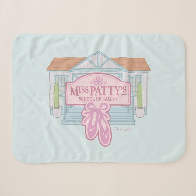 Couverture Sherpa Gilmore Girls | École de ballet de Mlle Patty (Devant (Horizontal))