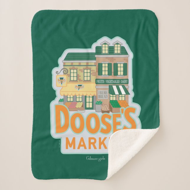 Couverture Sherpa Gilmore Girls | Le marché de Doose (Devant)