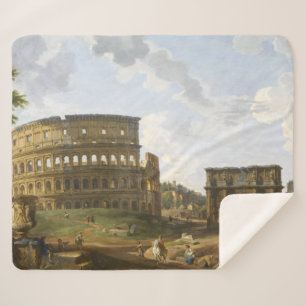 Couverture Sherpa Giovanni Paolo Panini Vue du Colisée