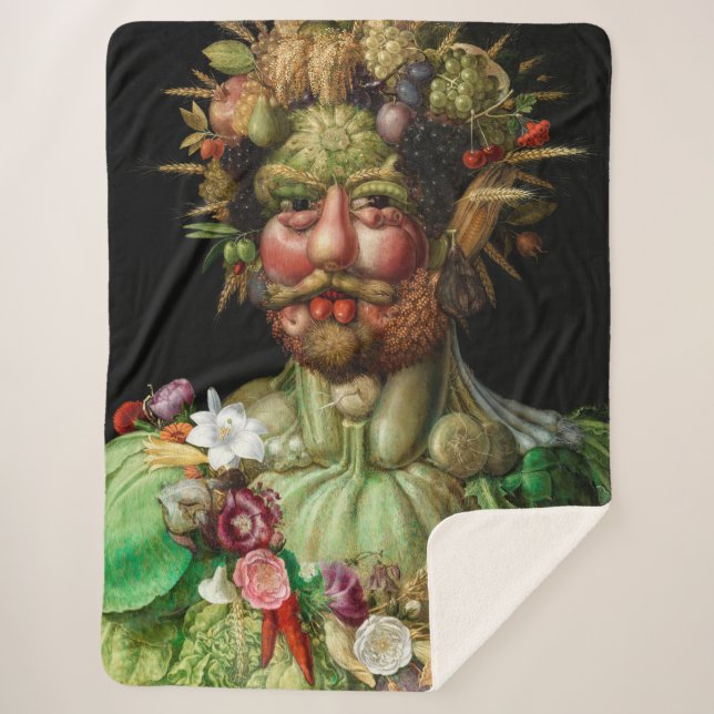 Couverture Sherpa Giuseppe Arcimboldo - Vertumnus (Devant)