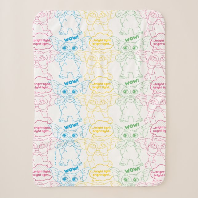 Couverture Sherpa Gizmo | Bright Light! Bright Light! (Devant)