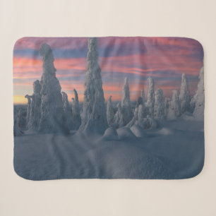 Couverture Sherpa Glace et neige   Arbres couverts de neige, Laponie