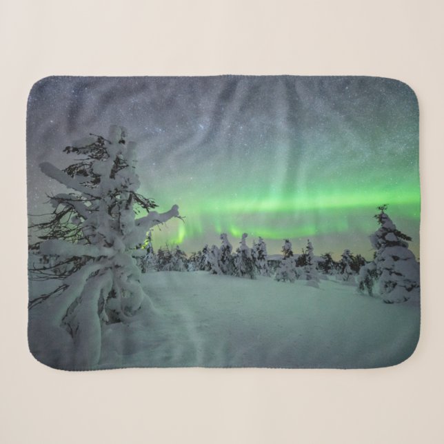 Couverture Sherpa Glace et neige | Parc national de Pallas-Yllastunt (Devant (Horizontal))