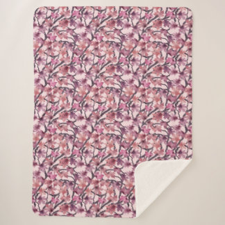 Couverture Sherpa Golden Maple Tree Sherpa Blanket