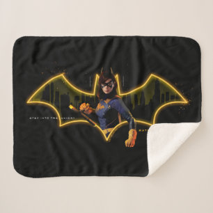Couverture Sherpa Gotham Knights Batgirl en logo