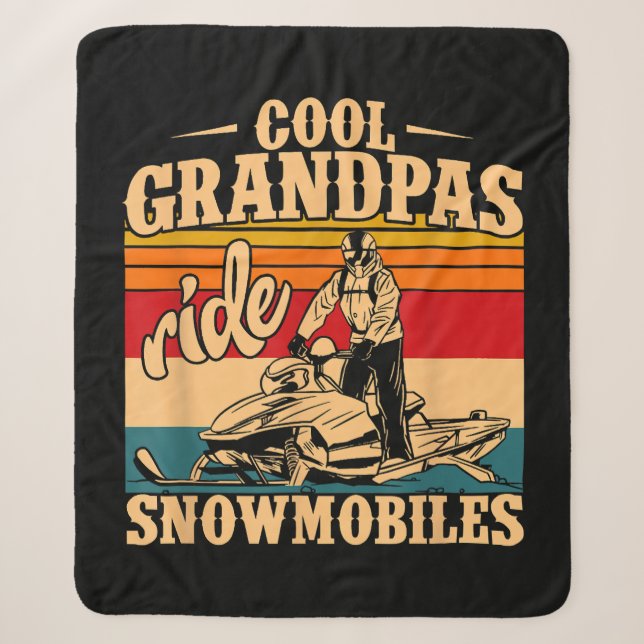 Couverture Sherpa Grandpas cool randonnée Motoneige Motoneige Motone (Devant)