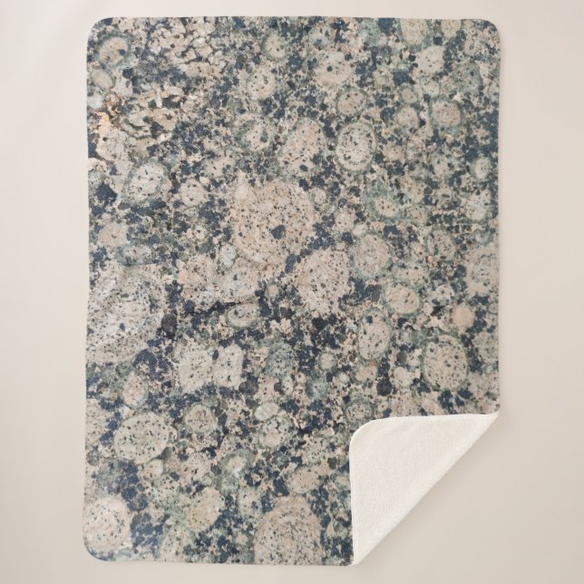 Couverture Sherpa Granite background (Devant)