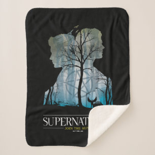 Couverture Sherpa Graphique de la forêt surnaturelle de Winchester B
