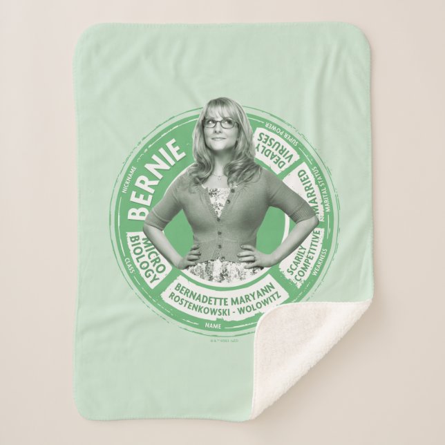 Couverture Sherpa Graphique Info Bernadette (Devant)