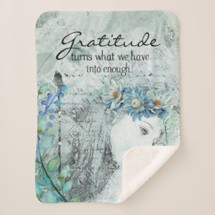 Couverture Sherpa Gratitude