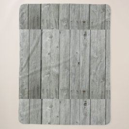 Couverture Sherpa Gray Country Rustic Moderne Farmhouse