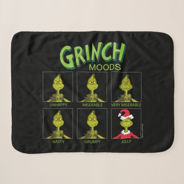Couverture Sherpa Grille | Édition de Noël du graphique Modes (Devant (Horizontal))