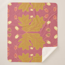 Gros chêne feuilles et glands