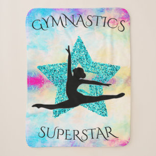 Couverture Sherpa Gymnastique Superstar Fleece Blanket