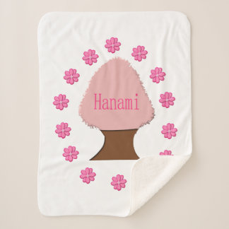 Couverture Sherpa Hanami Cerisier japonais