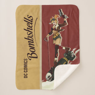 Couverture Sherpa Harley Quinn Bombshells Pinup