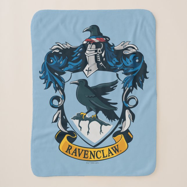Couverture Sherpa Harry Potter  | Blason gothique de Serdaigle (Devant)