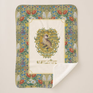 Couverture Sherpa HARRY POTTER™ Blason HUFFLEPUFF™