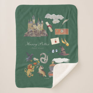 Couverture Sherpa HARRY POTTER™ Moments magiques