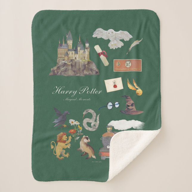 Couverture Sherpa HARRY POTTER™ | Moments magiques (Devant)