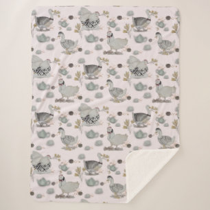 Couverture Sherpa Haute Couture Print Kidsroom