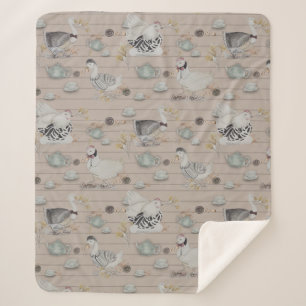 Couverture Sherpa Haute Couture Print Kidsroom